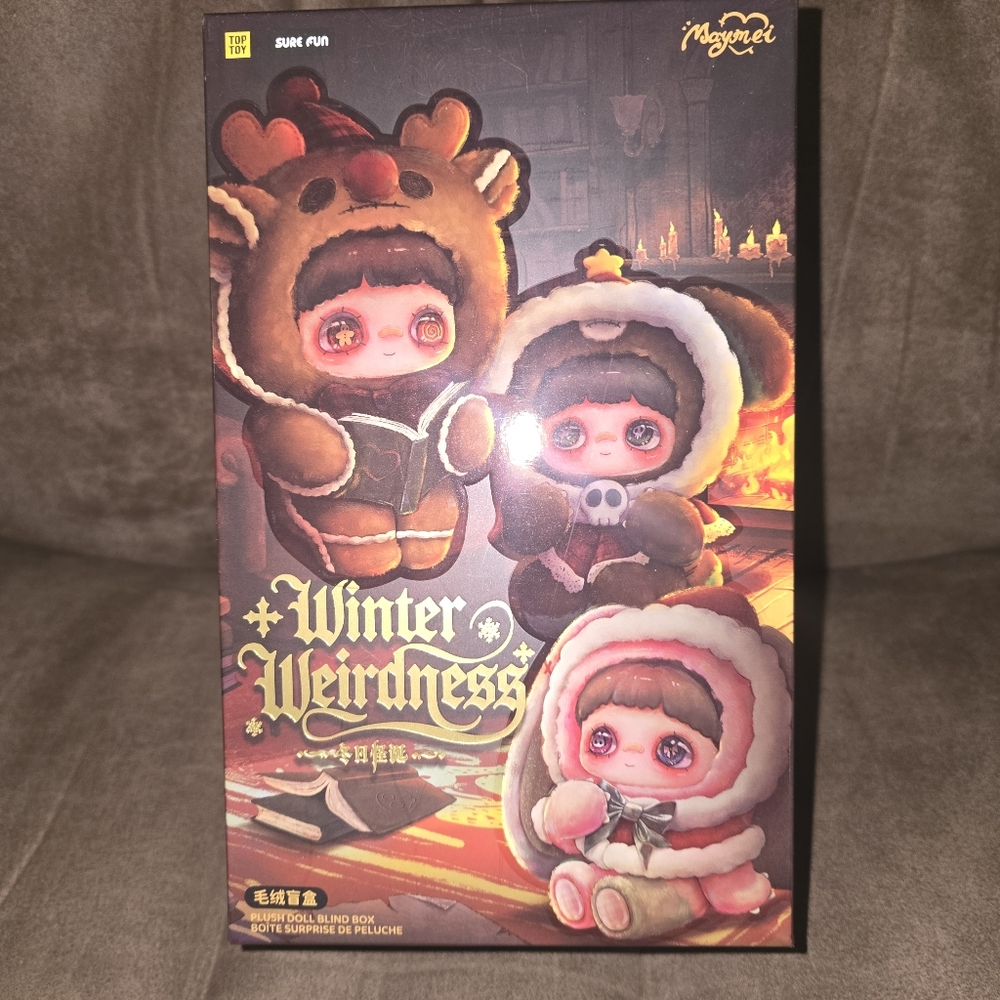 MayMei Winter Weirdness Plush Doll Blind Box – Designer Toy NEW Sealed
